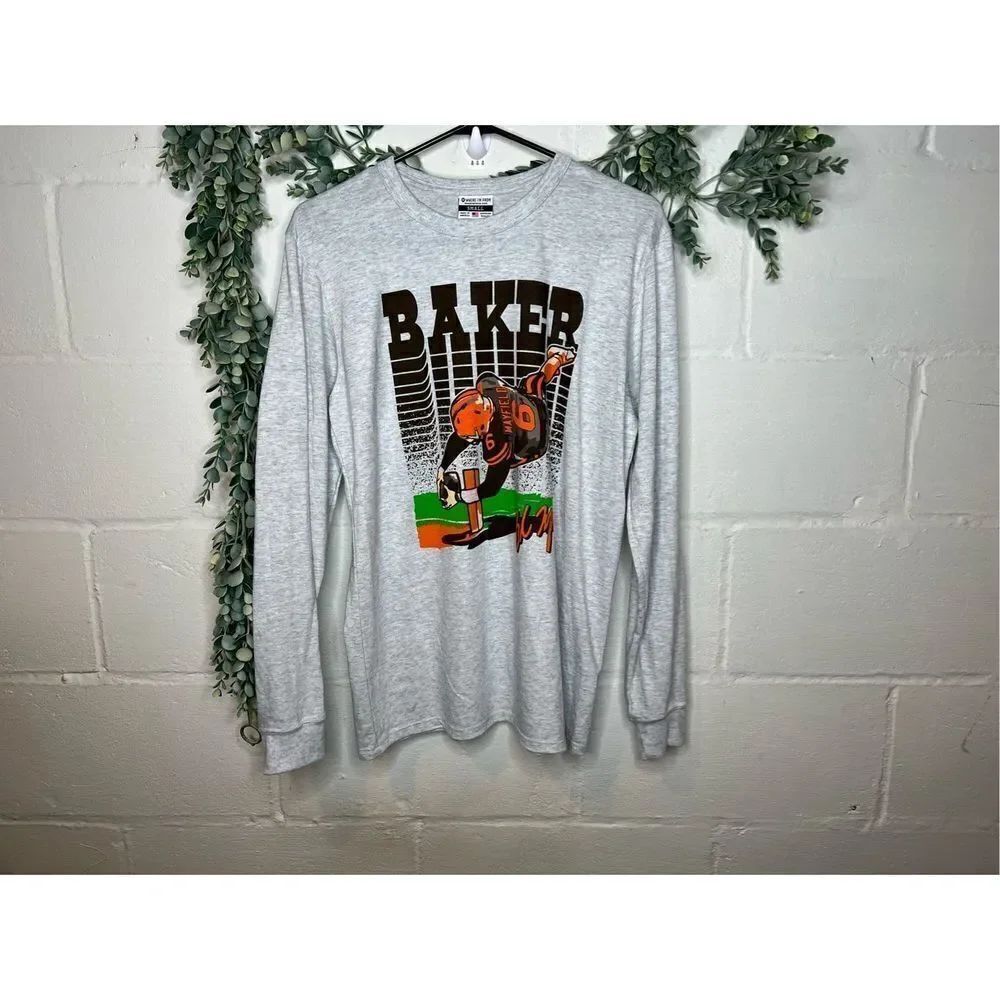Baker mayfield long sleeve t shirt